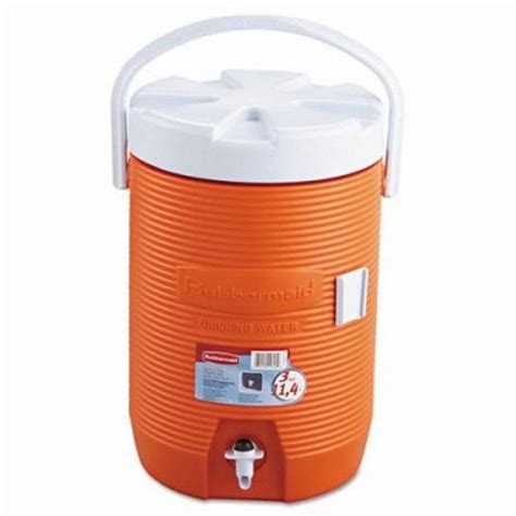 Rubbermaid 1683 Insulated 3 Gallon Water Cooler Orange