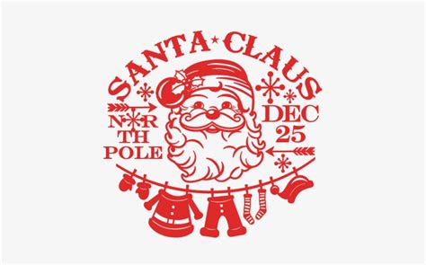 Santa Claus Word Art Svg Scrapbook Cut File Cute Clipart Re My Cup Of