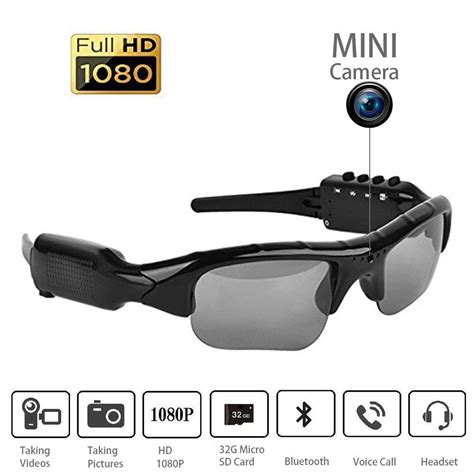Buy Camera Glassessenluo Hidden Glasses Camera Hd 1080p Mini Dv
