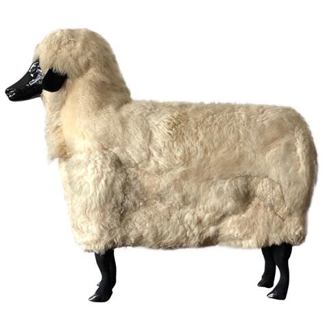 Claude lalanne sheep sculptures | popsugar home. Sheep Sculpture Ottoman in the Style of Lalanne For Sale ...