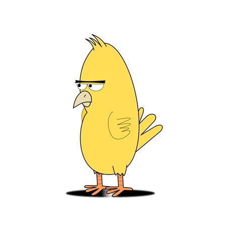 Yellow Angry Bird Png Svg Clip Art For Web Download Clip Art Png