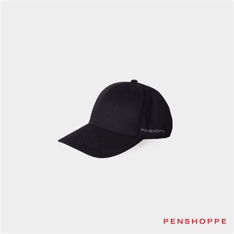 Penshoppe Basic Varsity Cap For Women Blackgray Shopee Philippines