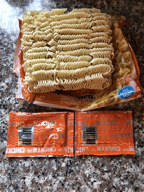 Instant ramen is a pantry staple for many, but which one is best? My ramen noodles came with two seasoning packets : funny