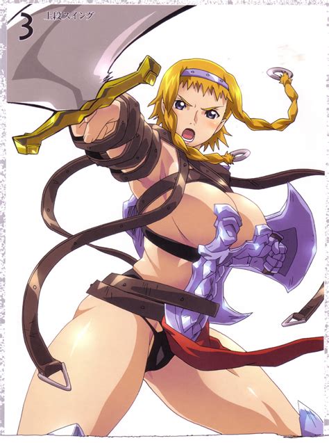 Leina And Exiled Warrior Leina Queen S Blade Drawn By Hisayuki Hirokazu And Kaneko Hiraku