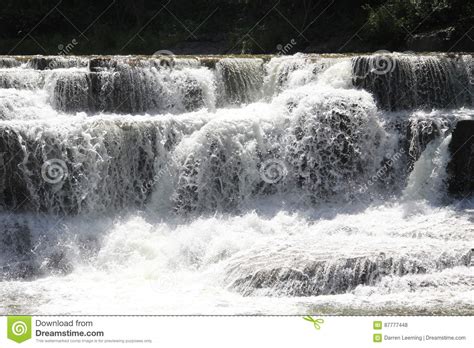 Multi Layered Waterfall Stock Photo Image Of Streams 87777448