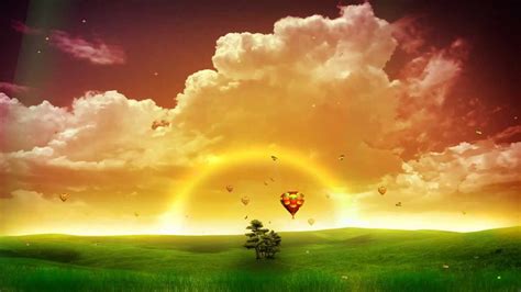 Sunshine Clouds Animated Wallpaper http://www ...