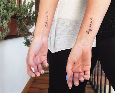 Updated 40 Matching Sister Tattoos Youll Both Love July 2020