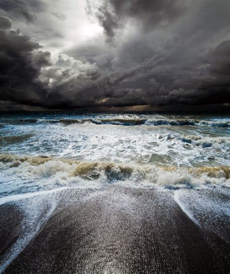 Ocean Storm Stock Photo Image Of Waves Weather Port 94862424