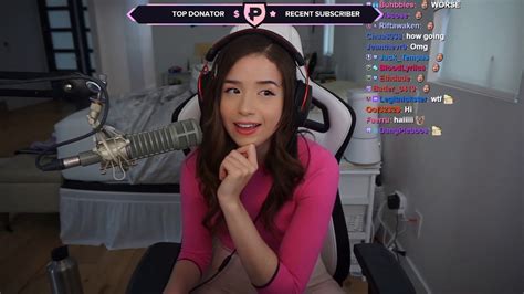 Pokimane Thicc Moments With Cat