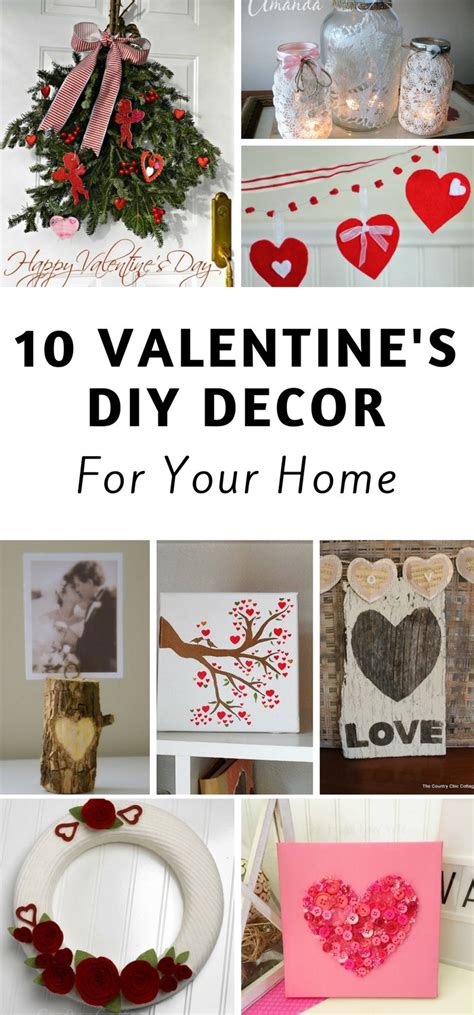 Valentine's day is a new holiday in denmark. Valentine's Day Decorations for your home | The Frugal ...