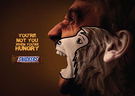 Snickers Youre Not You When Youre Hungry Print Ads Snickers Ad