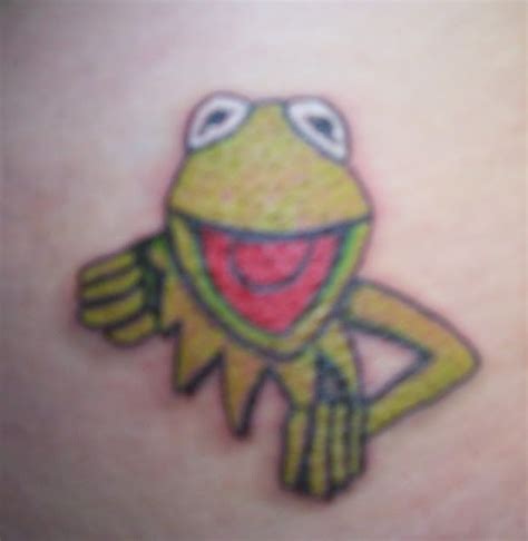 Pin On Kermit The Frog Outline Tattoos