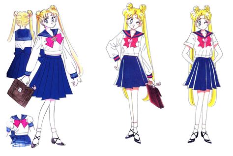 School Uniforms Usagi Tsukino By Moon Shadow 1985 On Deviantart