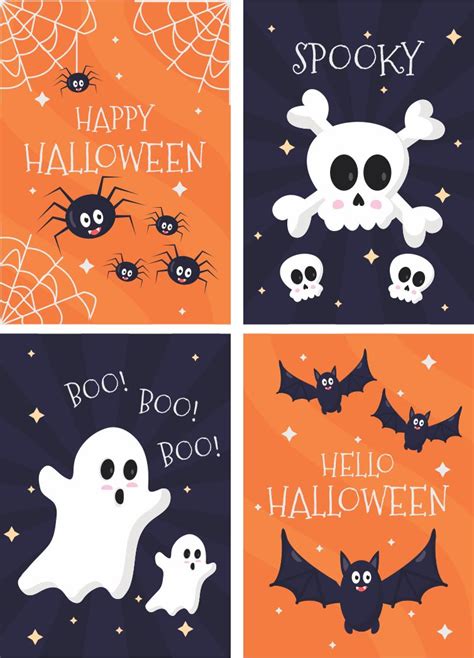 15 Best Halloween Printable Cards To Color Pdf For Free At Printablee
