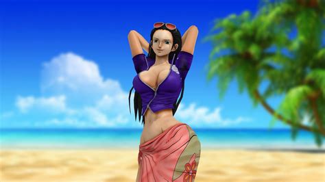 Mmd One Piece Nico Robin Phut Hon Remix Youtube