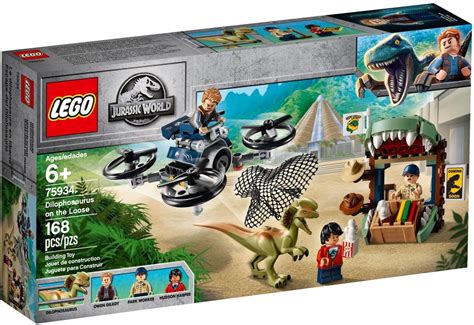 Klocki Lego Jurassic World Dilofozaur Na Wolności 75934 Zabawki Klocki Lego I Sklep