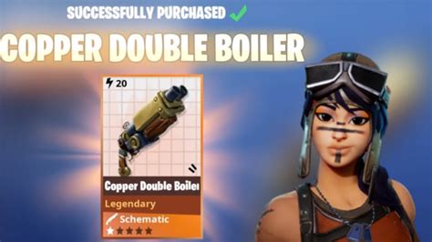 New Double Boiler Shotgun And Bombsquad Kyle Fortnite Save The World