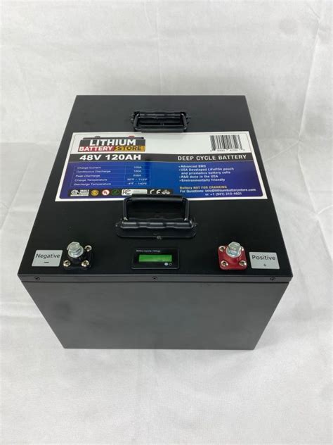 48v 120ah Lithium Ion Battery Lbs Deep Cycle Battery Lithium