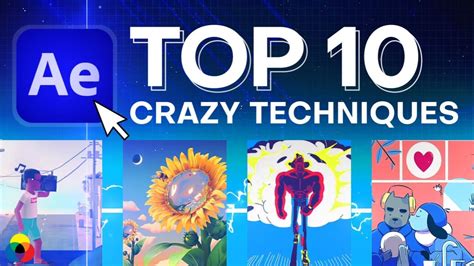 Top 10 Crazy After Effects Techniques 9 Dopest Animators Youtube