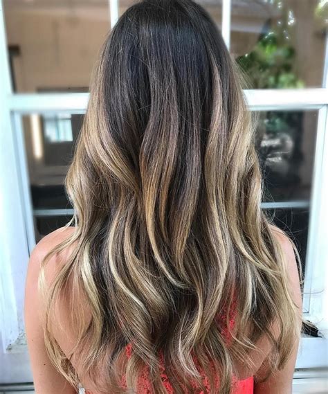 Burgundy highlights in twisted black hair this hairstyle is indeed super feminine and with the subtle curls it is all the more pretty. 60 Hairstyles Featuring Dark Brown Hair with Highlights ...