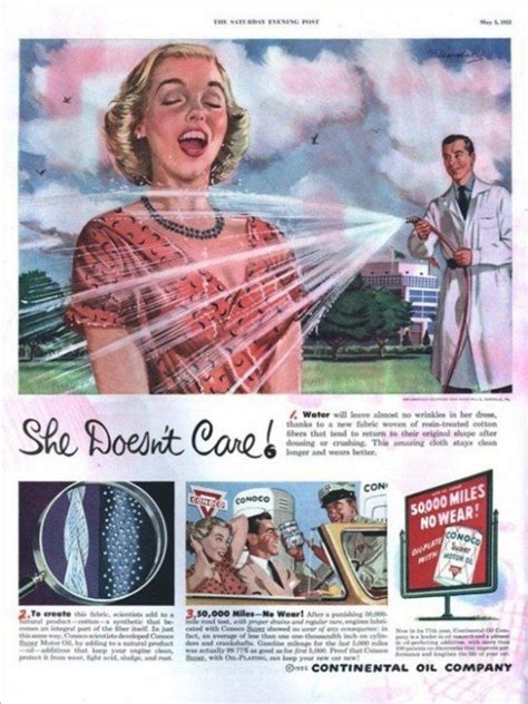 This Crude 1950s Advertisement Run By The Continental Oil Company