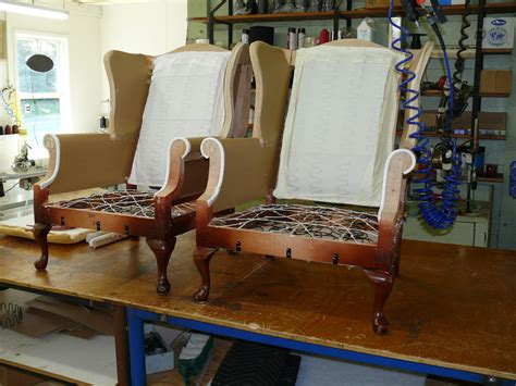 wingback chair upholstery shop quality reupholstery