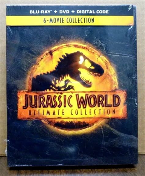 Jurassic World Ultimate Collection 6 Movie Blu Ray Digital 12 Disc Brand New £2459
