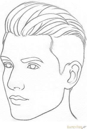 Face Drawing Tutorial Steps Rapidfireart Face Drawing Drawing Tutorial Face Male