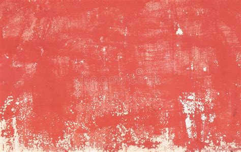 Abstract Grunge Texture Background With Scratch Vintage Old Red Color