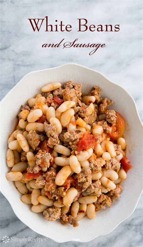 Our ground beef recipes are the most versatile. White Beans and Sausage | Recipe | Beans, sausage, Food ...