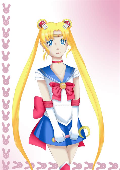 Sailor Moon Usagi Tsukino By Sparkumiart On Deviantart