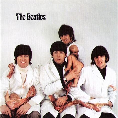 The Infamous Original Butcher Block Cover For The Beatles 1965 Album