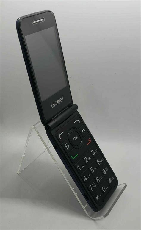Alcatel Goflip 4g Volte Blue Cellular Flip Phone 4044w T Mobile Gsm