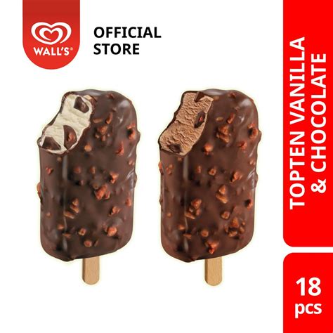 Here are our picks for top ice cream brands of india the brand is one of the most popular ice cream brands in india. Wall's Topten Vanila & Chocolate (18 Pieces) | Shopee Malaysia