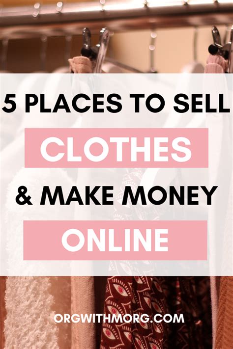 The Best Places To Sell Used Clothing And Make Money Online