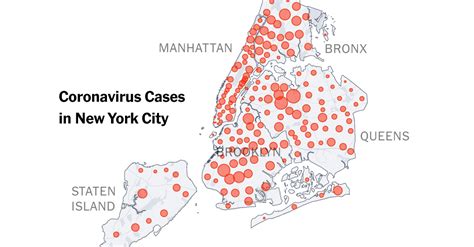 A Month Of Coronavirus In New York City See The Hardest Hit Areas