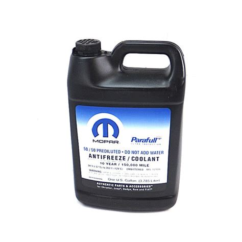 Mopar 68163849ab Pre Diluted Anti Freeze Coolant For 13 21 Jeep
