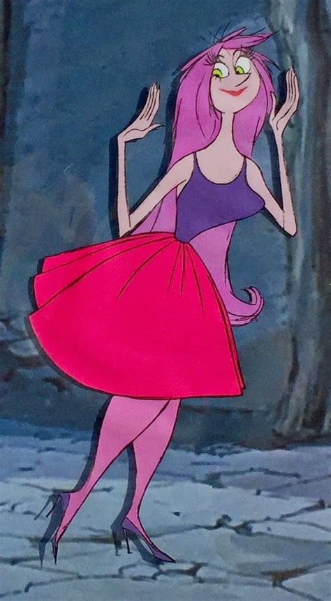 Animation Collection Mad Madam Mim In Beautiful Woman Form Cel From