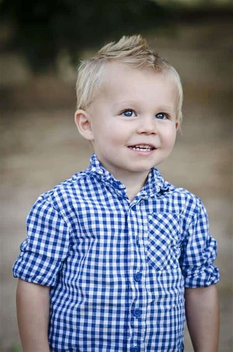 Haircuts for boys are so various these days. 8 Super Cute Toddler Boy Haircuts