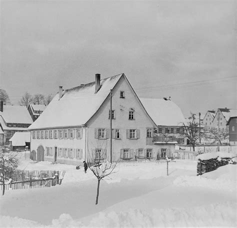 Haus Bader In Der Talstraße Ca 1955 Löffingen Damals