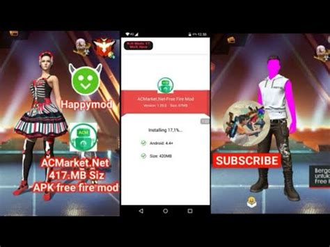 Ini adalah server pribadi saja. Happymod ACMarket.Net APK free fire mod 2019 - YouTube