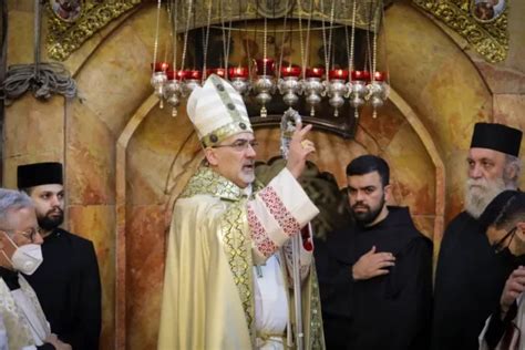 Jerusalem Patriarch Calls For Peace Cooperation In Holy Land