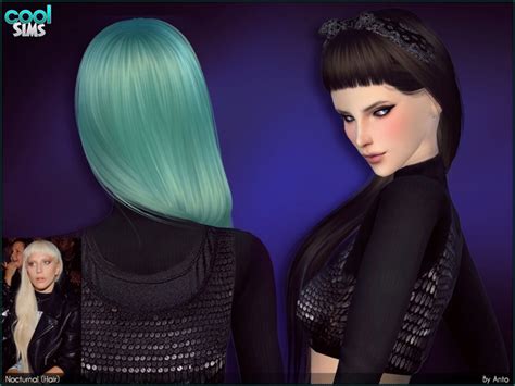 Anto Nocturnal Hair The Sims 4 Catalog