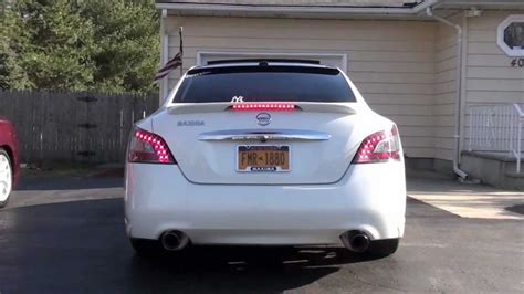 2011 7th Gen Nissan Maxima Aam Competition Cat Back Exhaust Youtube