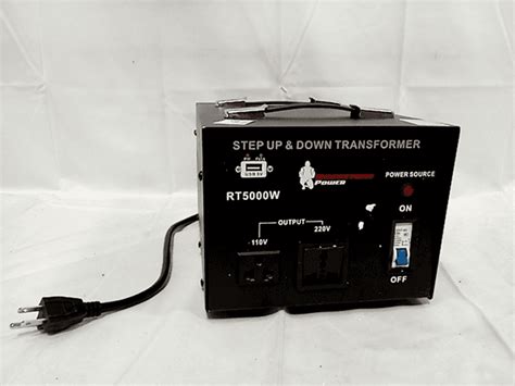 Rockstone Power 3000W Heavy Duty Step Up Down AC Voltage Converter