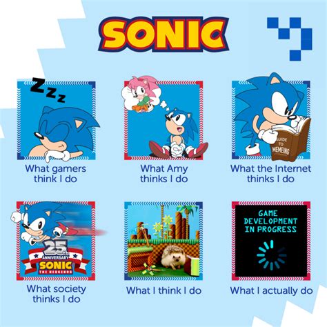 Sonic 25th Anniversary Game Tease Sonic The Hedgehog Know Your Meme