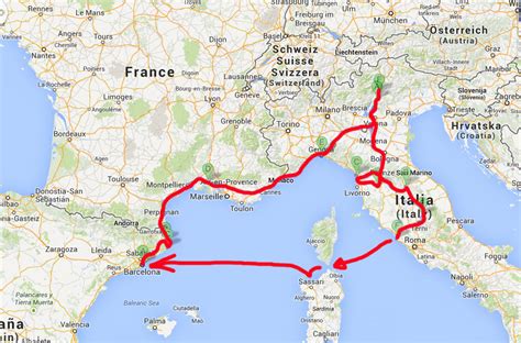 Italia España Y Francia Europa Es El Continente Más Turístico Del