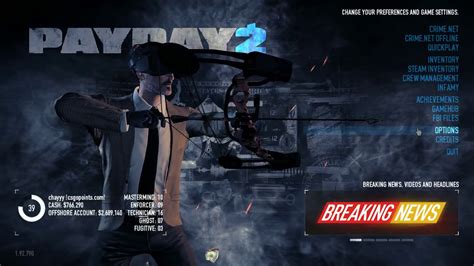 Payday 2 The Fastest Way To Farm Weapon Mods Masks Gun Skins And