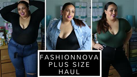 Fashion Nova Curve Plus Size Try On Haul Youtube