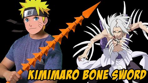 Naruto Ninja Sword Origami Paper Kimimaro Bone Sword Youtube